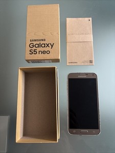 Samsung Galaxy S5 Neo 16GB Schwarz/Gold Smartphone SM-G903F