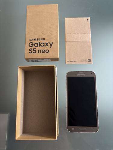 Samsung Galaxy S5 Neo 16GB Schwarz/Gold Smartphone SM-G903F