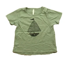 Rylee + Cru Basic Tee Sailboat Shirt 18-24 Months Toddler Top