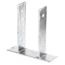 Alberts U-Pfostentr&auml;ger aufd&uuml;beln Pfostentr&auml;ger verzinkt 91 101 121 mm U-Form