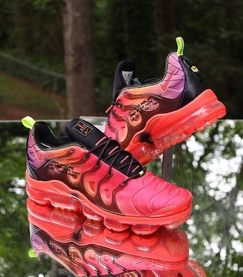 Nike Air Vapormax Plus Laser Crimson Black Men s Size 14 Custom CU4709-001