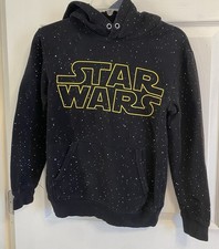 Star Wars hoodie black youth 10/12 Sweatshirt Boys