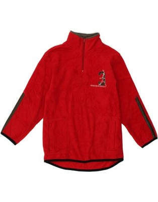 Old Navy Jungen Fleecepullover 10-11 Jahre Medium rot Polyester BM03