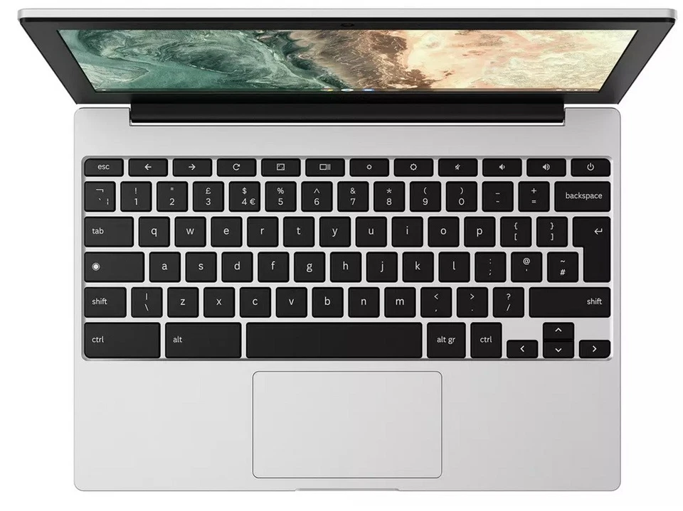 Samsung Chromebook Laptop 11.6 Inch Intel Celeron 4GB RAM 64GB eMMC Silver - Image 3 of 4