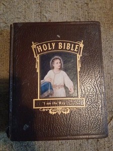 Holy Bible The New Standard Alphabetical Indexed Old and New Testament Vintage