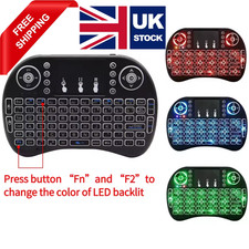 Wireless Mini Keyboard Keypad Mouse Touchpad Remote Control Android box Laptop