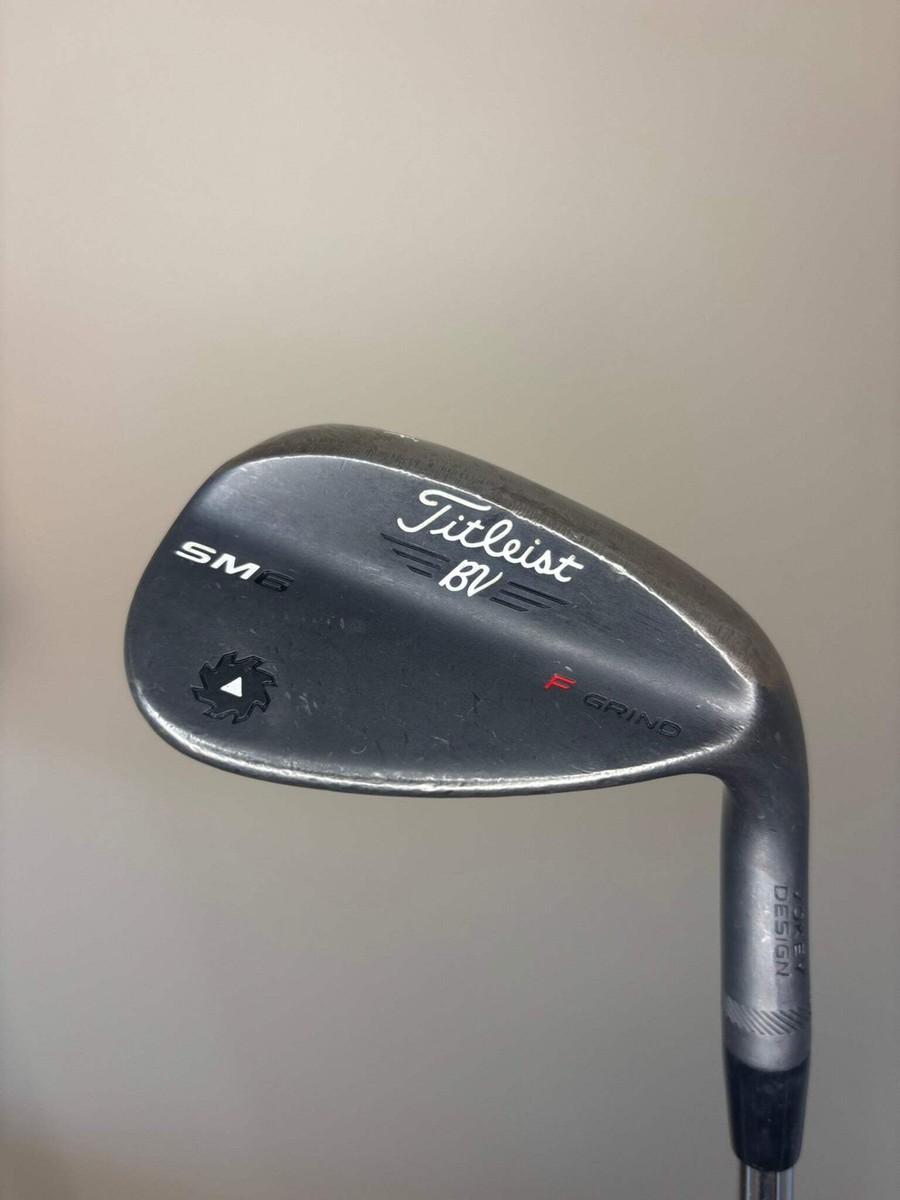 Titleist Vokey SM6 Jet Black Raw Sand Wedge 56° Wedge Flex