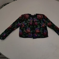 laurence kazar beaded Jacket Vintage 