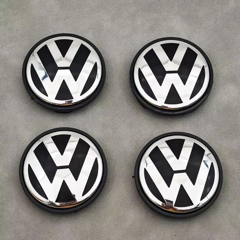 Set of 4x VW Volkswagen 56mm Alloy Wheel Centre Cap Golf Polo 1J0601171 - Image 1 of 1