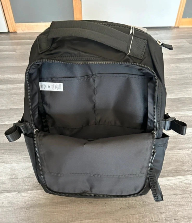 NWT Lululemon New Crew Backpack 22L Black *Updated | eBay