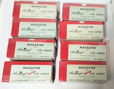 8 Airequipt Slide Tray Changer Magazine Cartridges w/ Boxes