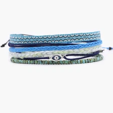 1-of-1 Luxury Athens Greece Full Stack Boho Bracelet (Set of 5)
