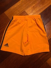 Adidas Youth Condivo 18 shorts, Lucky Orange/Dark Blue Size Small CE1700