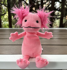 Jellycat Alice Axolotyl Small Pink Tufts Tail Plush Stuffed Animal AL6AX 8" Used