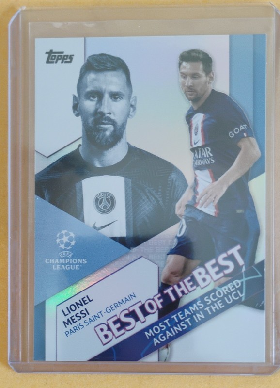 2022-23 Topps UEFA Club Competitions - Best of the Best Lionel Messi #BB-7