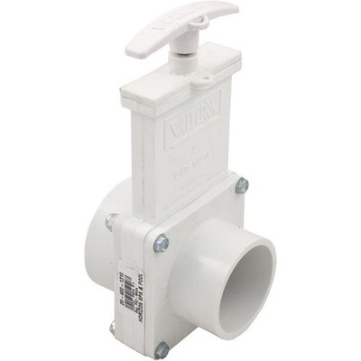 Gate Valve, 3 pc, Valterra, 2'' Slip x 2'' Spigot, 45psi
