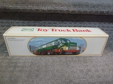 Vintage 1984 Hess Toy Tanker Truck Bank BRAND NEW never removed from box