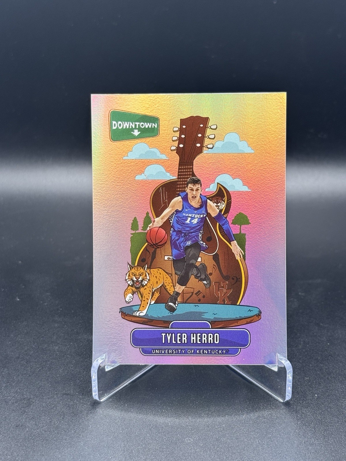 2020-21 Panini Prizm Draft Picks - Downtown Tyler Herro #D-20