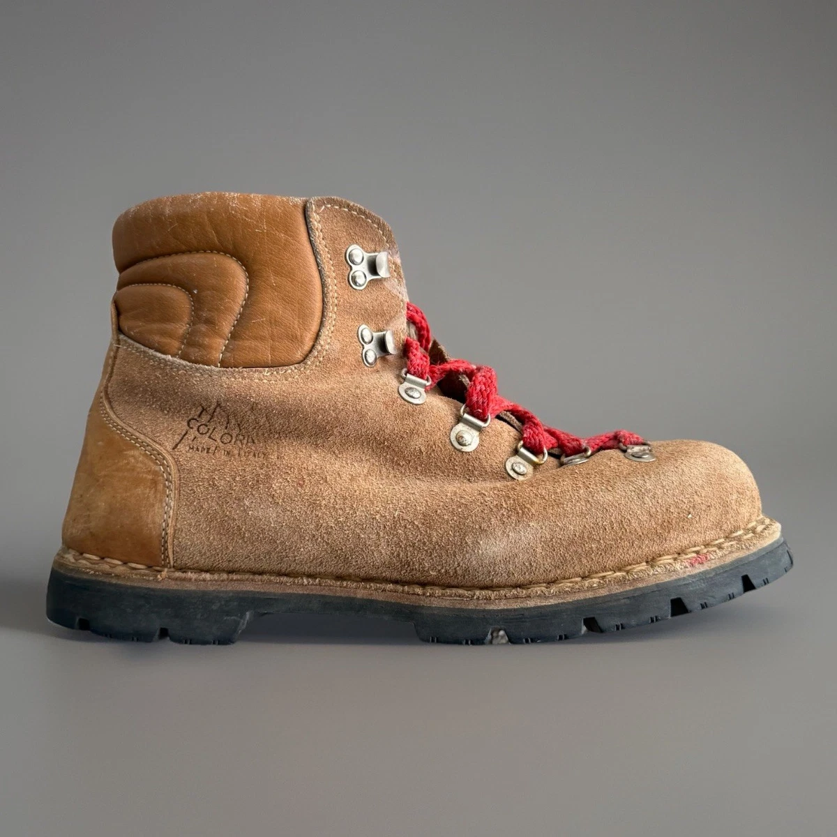 HERMAN SURVIVORS Boots 7.5N Mens Brown Leather Mens Vintage Mountaineering Boots for sale - eBay main image 2