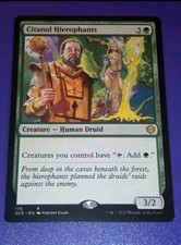 Magic The Gathering Commander Starter Decks Citanul Hierophants rare exc cond