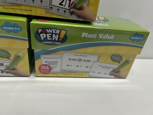 Power Pen Learning Cards Fractions Place Value Division Grades 2-4 and 3-5 Math - Picture 3 of 7