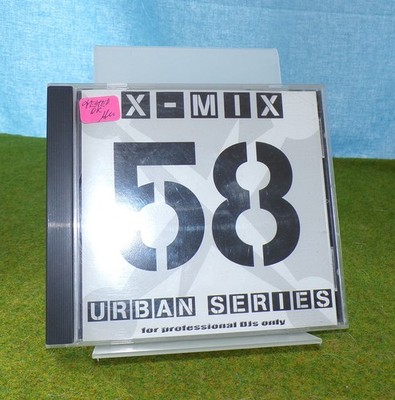 DJ Only Promo CD - X-Mix Urban Series 58 - Whitney Houston, Justin Timberlake