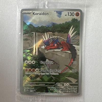 (SEALD) Pokemon TCG Koraidon 014 SV Promo Holo Basic 130 HP English 2023