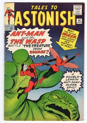 Tales To Astonish 44 1963 Marvel Comics Qualified VG/F 5.0 1st App Wasp Ant-Man