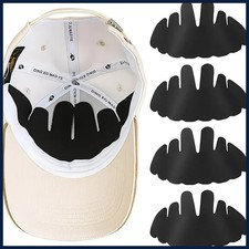 5pcs Baseball Cap Sweat Liner Absorbent Pads Insert,Outdoor Hard Hat Sweatband