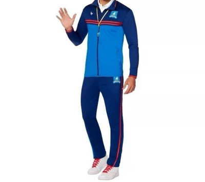 Ted Lasso AFC Richmond Blue Track Suit Large Official Tracksuit Pants & Jacket