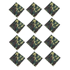 2,4,6,10,12x Camouflage Bandana 100 Cotton Paisley Head Wrap Scarf Handkerchief