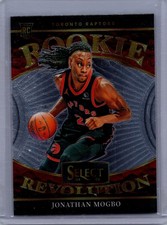 2024-25 Panini Select - Rookie Revolution - Jonathan Mogbo #12 (RC) - Raptors
