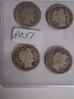 1909 O, 1911 D, 1898 P, 1892 P, BARBER DIME 4 COIN SET - COME WITH 4 COIN FLIPS
