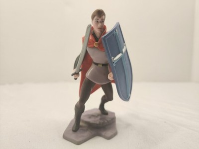 Sleeping Beauty Prince Phillip Shield PVC Figure  4'' Disney Toy