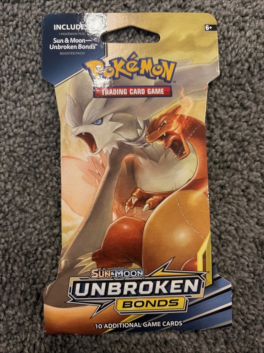 pokemon unbroken bonds booster pack Trading Card Game Sun & Moon HANGER [10 Cards] : Toys & Games TEAM Pokémon Pokémon TCG: Sun & Moon: