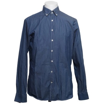 The Shirt Factory, Jeanshemd, Größe: 41, SLIM FIT, Blau, Baumwolle, Denim #3yb
