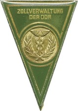 DDR B.1125 Absolventenabzeichen Zollverwaltung