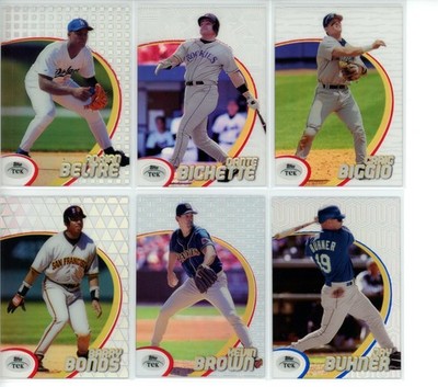 1998 Topps Tek Baseball - Player + Pattern - * You Pick * - Finish That Set!