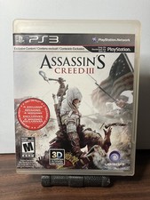 Assassin's Creed III Signature Ed - Sony Playstation 3 PS3 - Complete In Box CIB