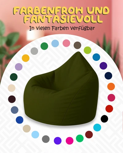 PatchHome Sitzsack XL- Jumbo Sitzkissen Bodenkissen Kinder und Erwachsene - Bild 64 von 203