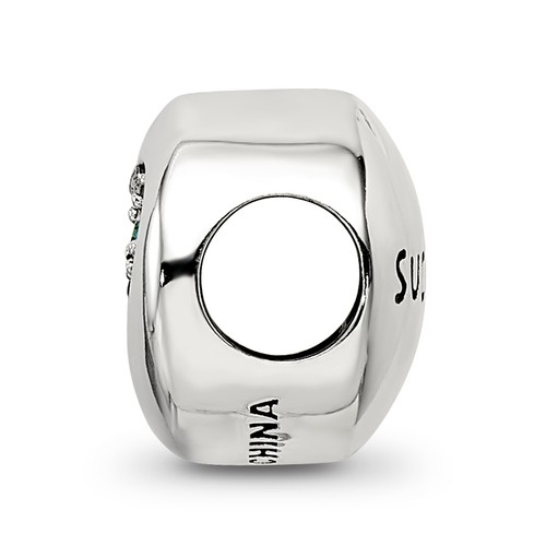 Silver Reflections May Green Crystal Success Heart Bead QRS3388 - 第 2/6 張圖片