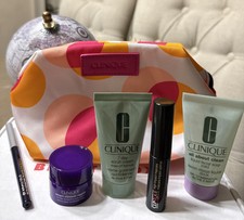 Clinique 5 PCS Travel Size Makeup Skincare Samples Gift Set Bag N1