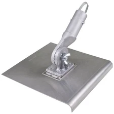 Kraft Tool Concrete Edger Walking 8" x 8" x 1/4" Radius w/Button Handle Bracket