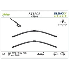 Scheibenwischer Set vorne f&uuml;r Mercedes AMG GT C190 SLS C197 R197 id27580