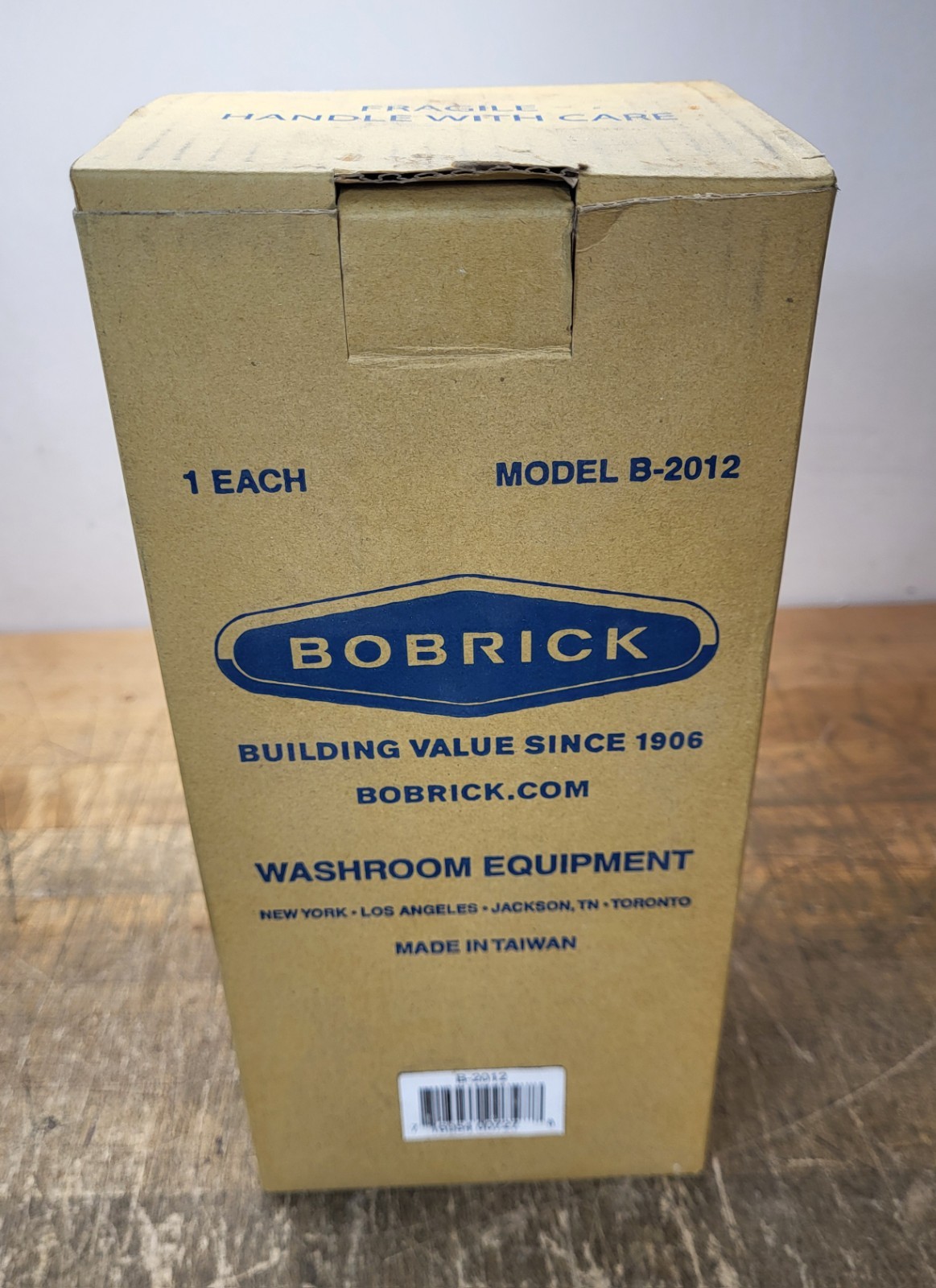 Bobrick B-2012 Commercial Automatic Soap Dispenser Wall-Mounted Satin Finish NIB