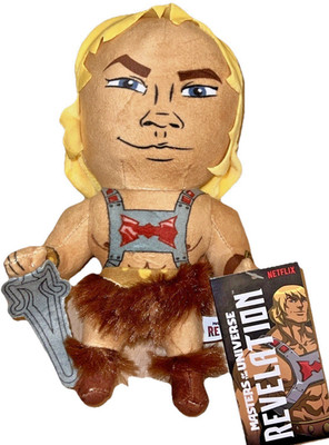 HE-MAN Plush Toy 8  He Man Masters Of The Universe Revelation Stuffed 2025 NEW