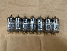 SIEMENS E88CC vintage tube gold pin similar ECC88.6DJ8.6922