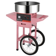 ROVSUN 20" Commercial Cotton Candy Machine Maker Cart Electric Candy Floss 950W