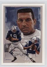 1994 Roger Staubach's NFL Football Auckland Collection Johnny Unitas HOF 1jk7