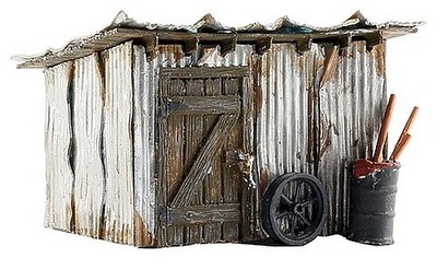 Woodland Tin Shack Built-&-Ready(R) - O Scale Model Railroad Building